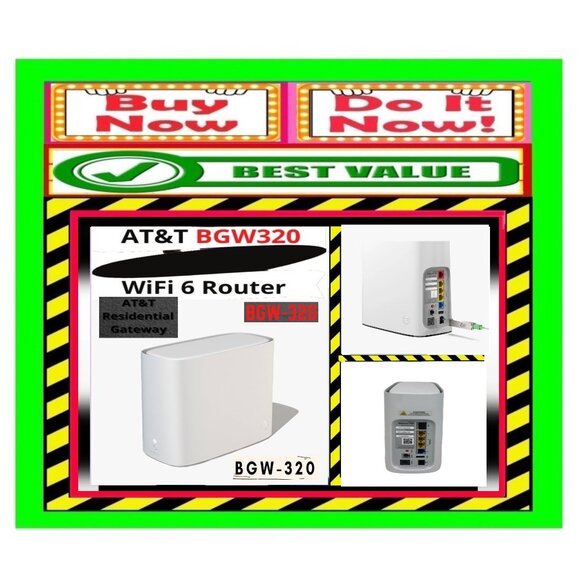 ✅🚨🆕🔴🌸S🌸A🌸L🌸E🌸#️⃣1️⃣🔴📢ATT Wireless BGW-320 GATEWAY🟢💸BUY NOW💳❗️💸🟢 - Picture 1 of 16